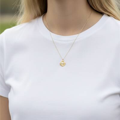 Deniz Kabuğu Kolye - 2