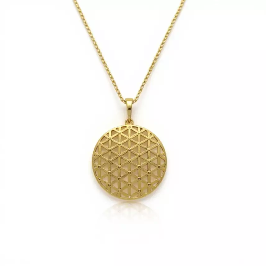 Hayat Çiçeği Kolye - 1