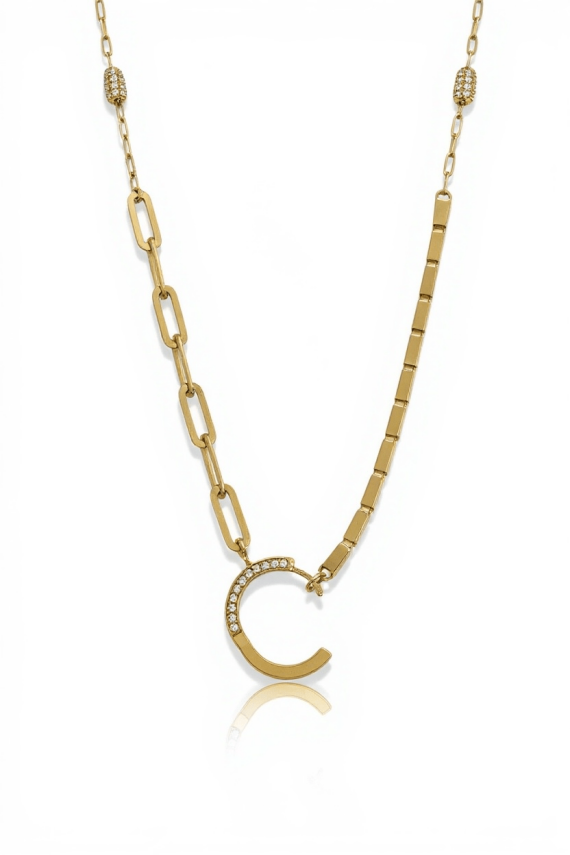 Kilitli Halka Kolye - 2