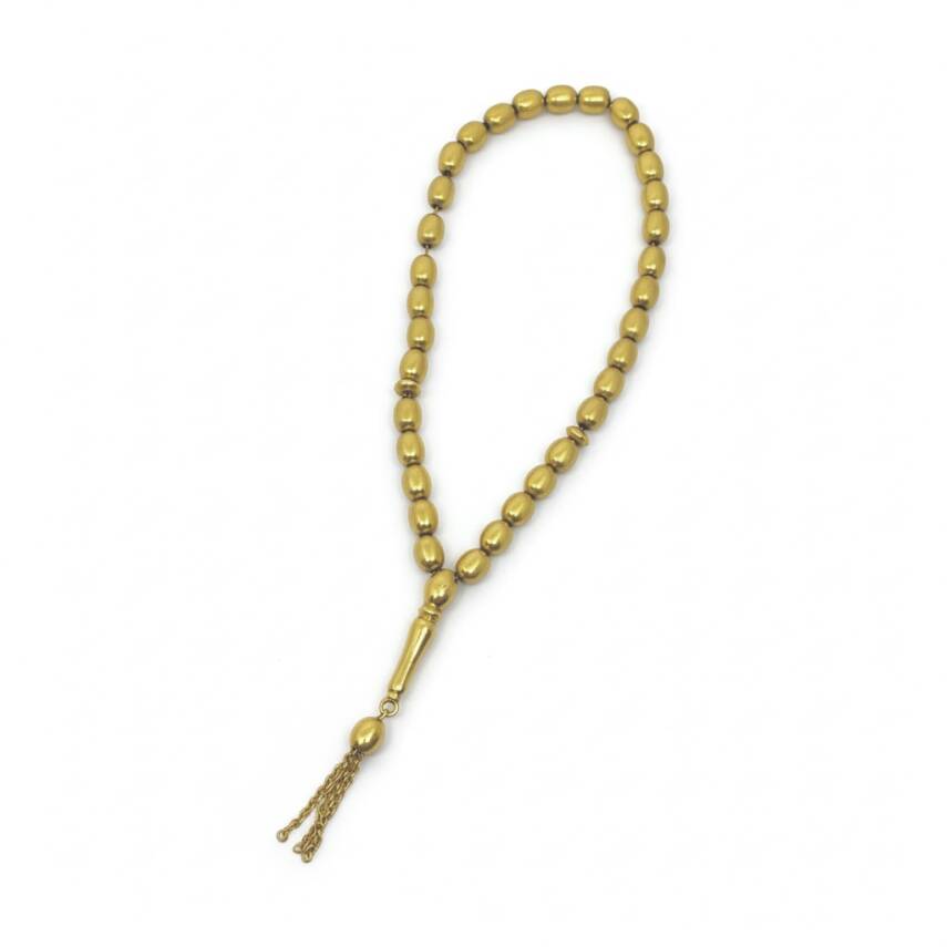 Modern Klasik Altın Tespih - 1