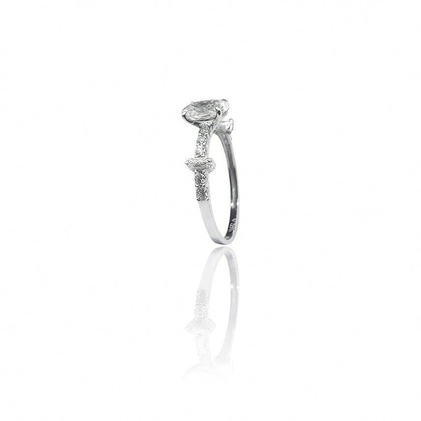 Oval Tektaş Yüzük - 2