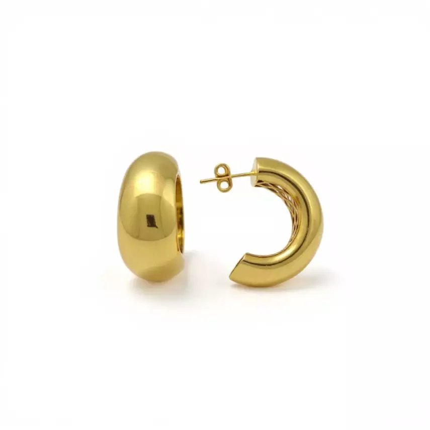 Yarım Halka Küpe - 1